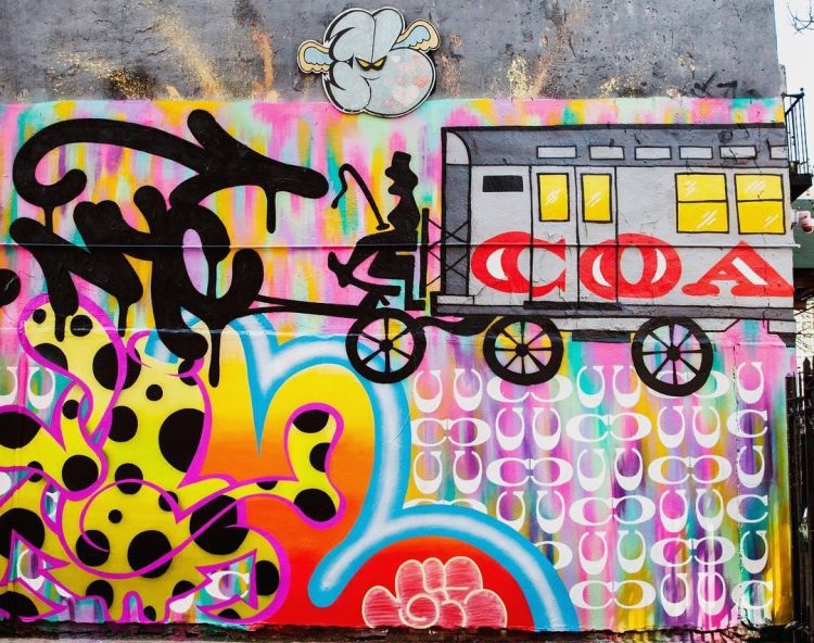 Coach enlists graffiti artists