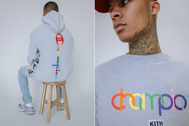KITH x champion collaboration sells out