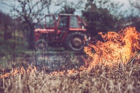 flamethrower tractor