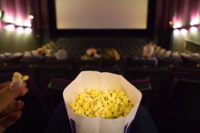 salted movie popcorn