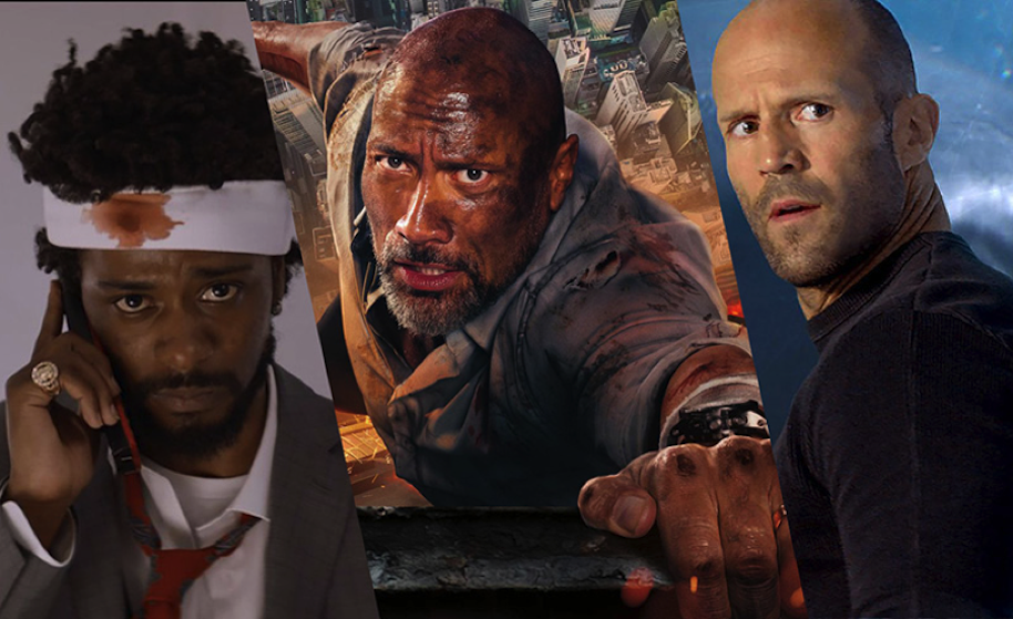 skyscraper 2018, the meg 2018, this week in trailers, comingsoon.net, sorry to bother you 2018