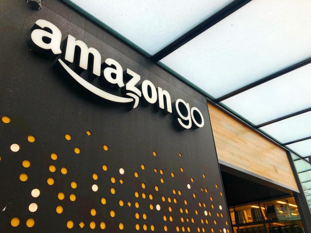 Amazon Go store entrance