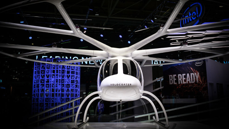 Volocopter hover taxi