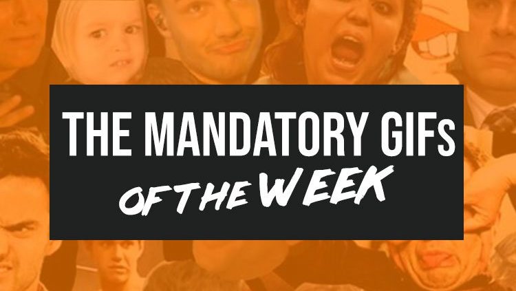 Mandatory GIFs of the Week