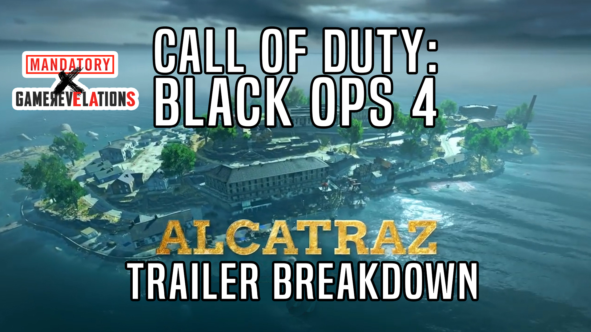 GameRevelations "Call of Duty Black Ops 4 Alcatraz Trailer Breakdown