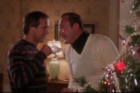 In Christmas Vacation, Clark and Eddie drink egg nog from Wally