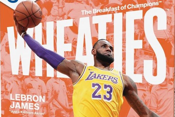 wheaties lebron edition