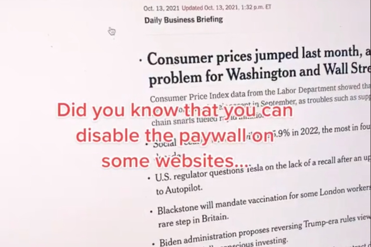 Mandatory Hacks: Beat Paywalls With This Incredible Tip