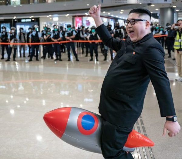 North Korea Kim Jongun oversees huge military showcase  BBC News