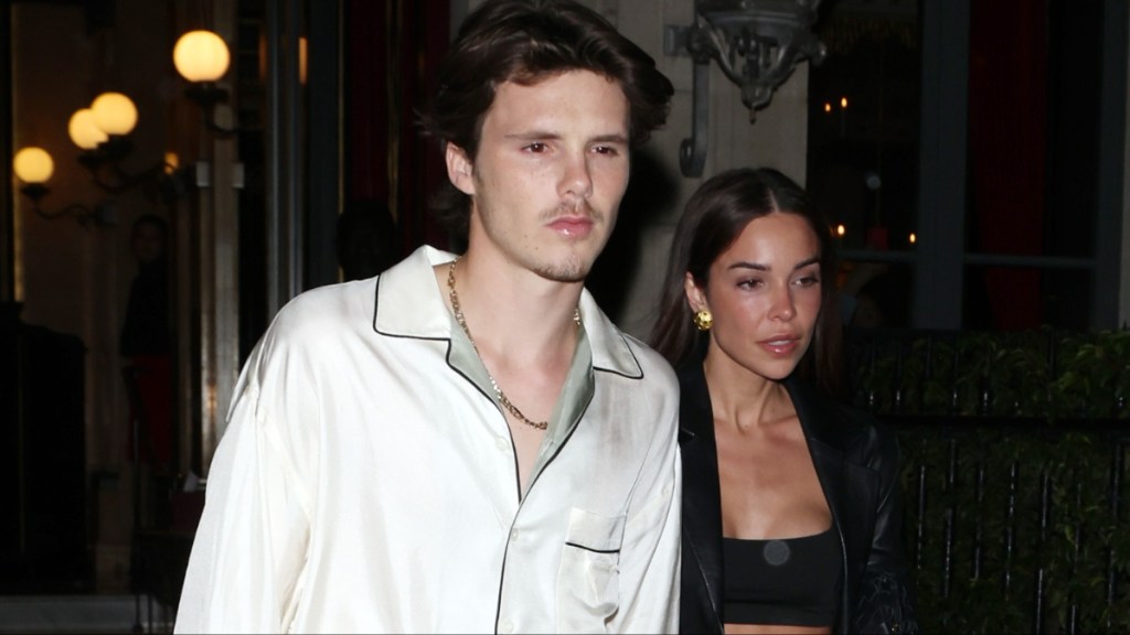 Cruz Beckham girlfriend Jackie Apostel