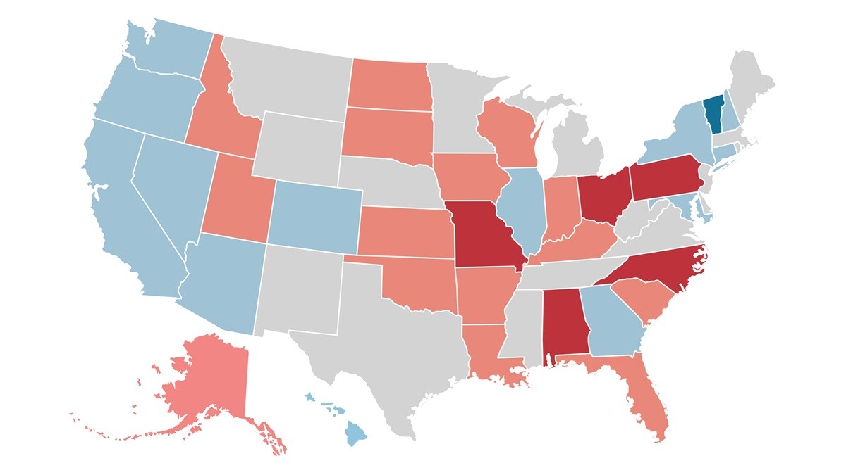 State Analysis Election Here's When Election Results Will Likely Start Coming In By State ...