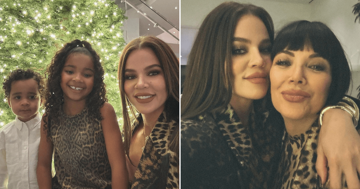 Khloe Kardashian Twins With Daughter True & Mom for Thanksgiving 2024