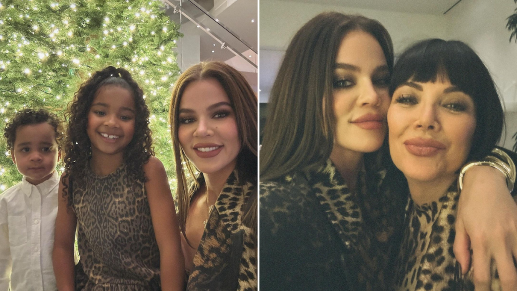 Khloe Kardashian Thanksgiving 2024 kids Kris Jenner photos
