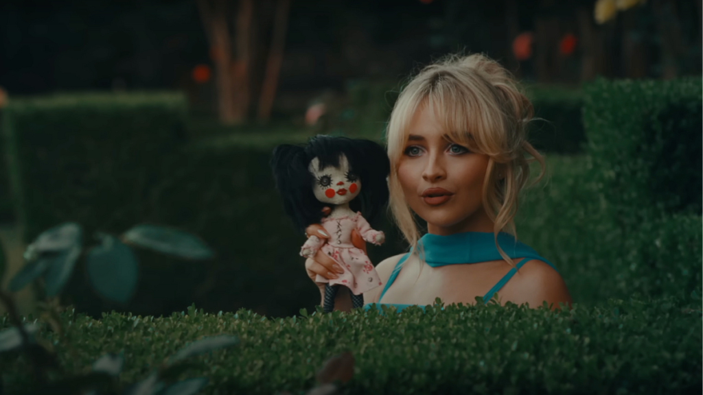 Sabrina Carpenter throwback video singing kid Instagram