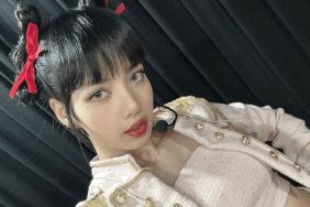 Blackpink Lisa Thailand show red outfit photos