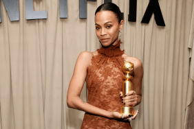 Zoe Saldaña Golden Globe Awards 2025 afterparty