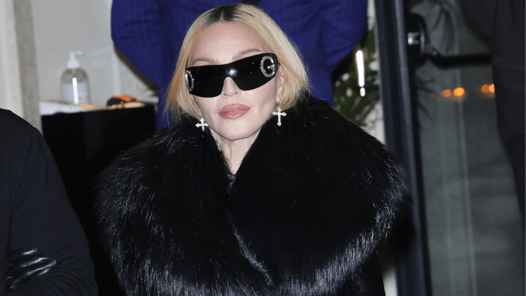 Madonna Instagram photos mini dress