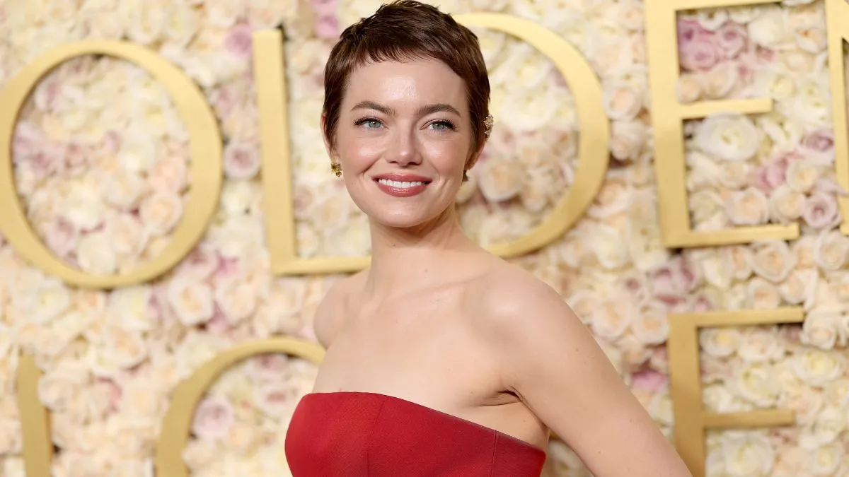 Emma Stone’s Hair Transformation in Golden Globes 2025 Photos Is Quite