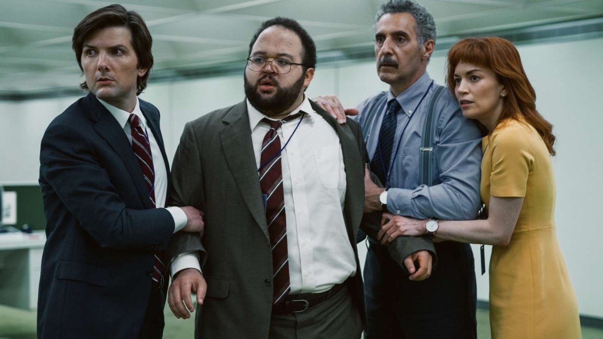 Severance Season 2 Cast Appears in Pop-up Cubicles at Grand Central ...