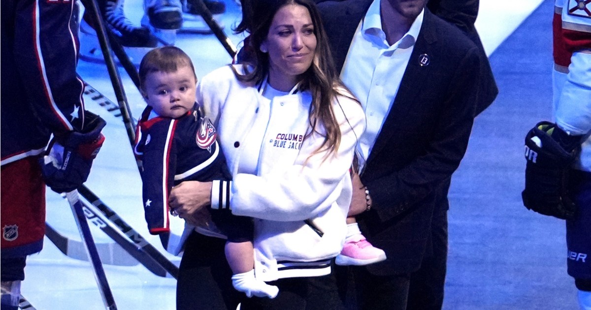 Johnny Gaudreau's Wife Meredith Honors Him By Using His Ashes In Her