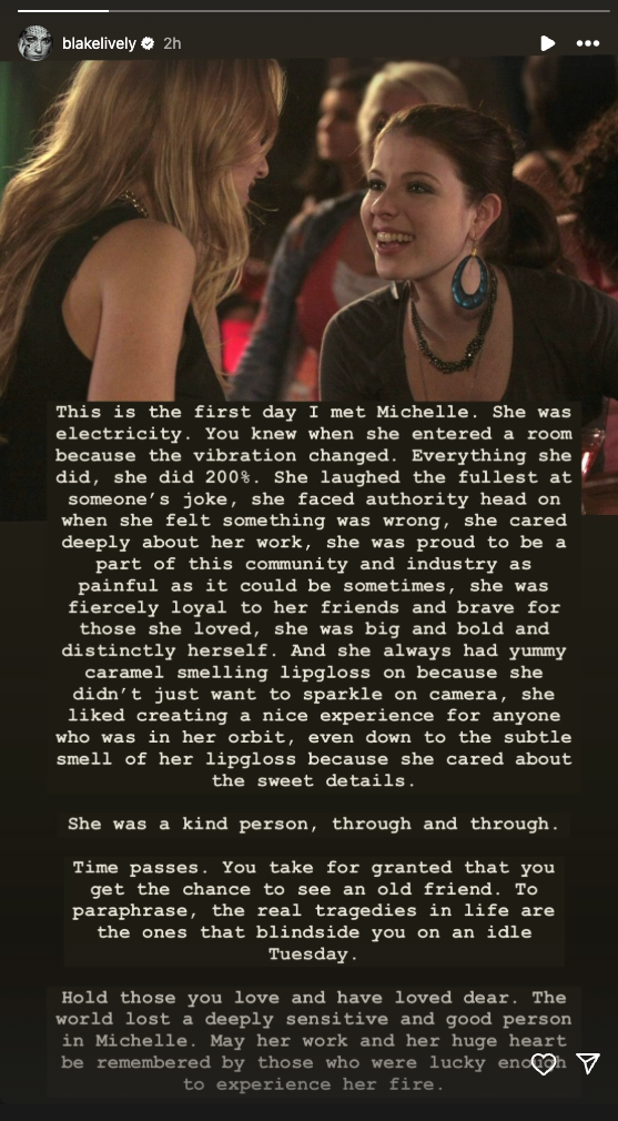 Blake Lively Michelle Trachtenberg