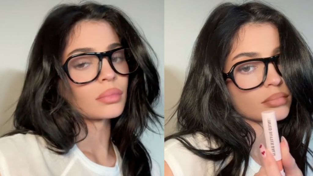 Kylie Jenner lip combo
