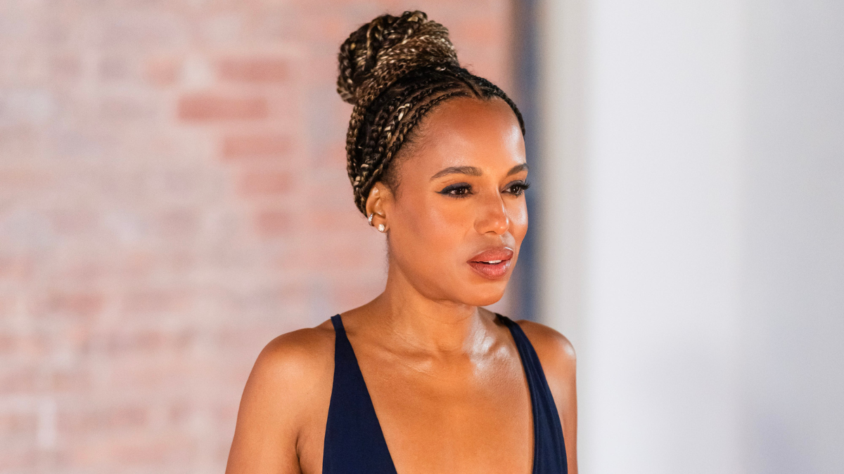 Kerry Washington’s Dress Does All the Talking in NYFW Photos - Mandatory