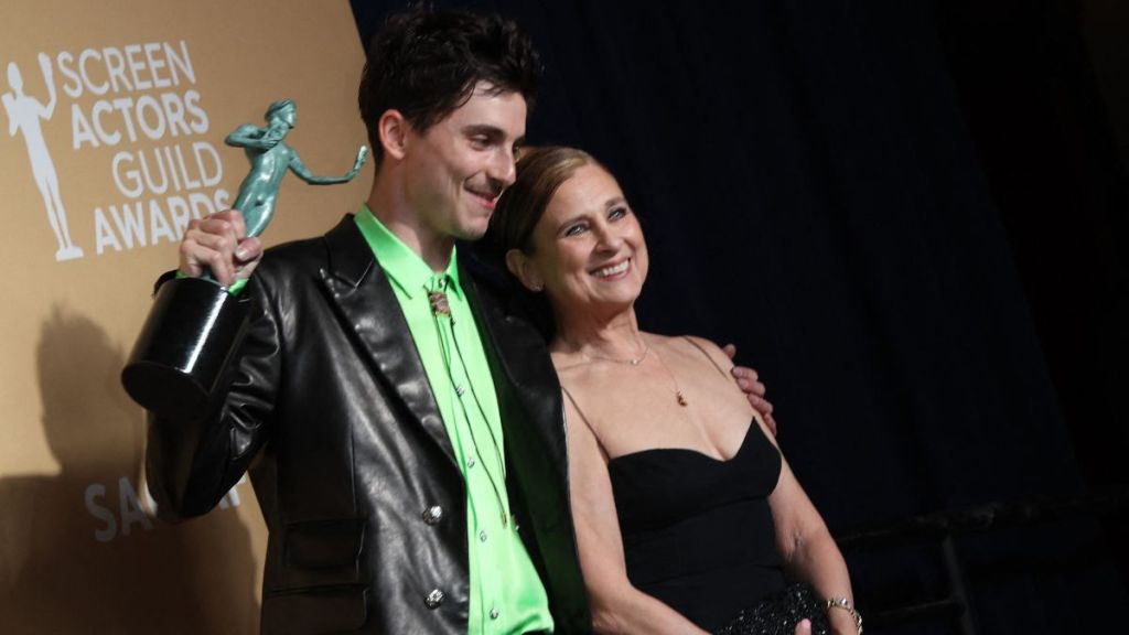 Kylie Jenner Timothee Chalamet SAG Awards 2025