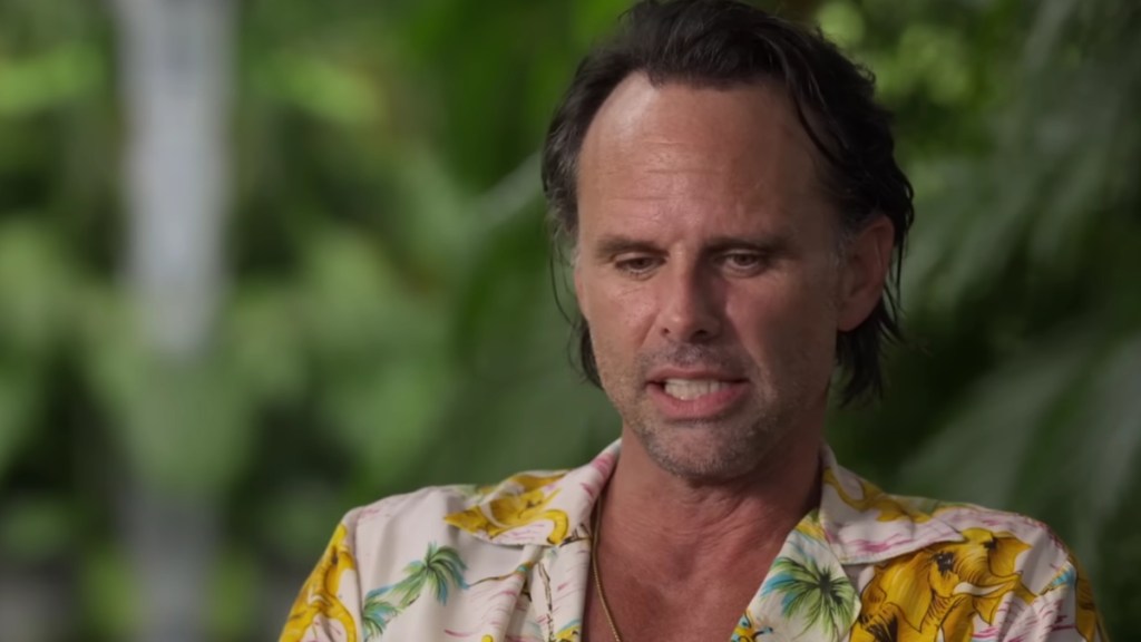 Walton Goggins Reaction to Sam Rockwell's Monologue Turns Into a Meme