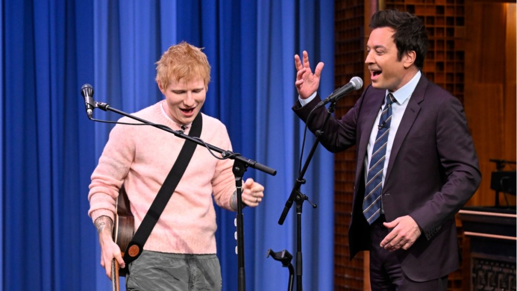 Jimmy Fallon Turns Into Ed Sheeran In Playful Video
