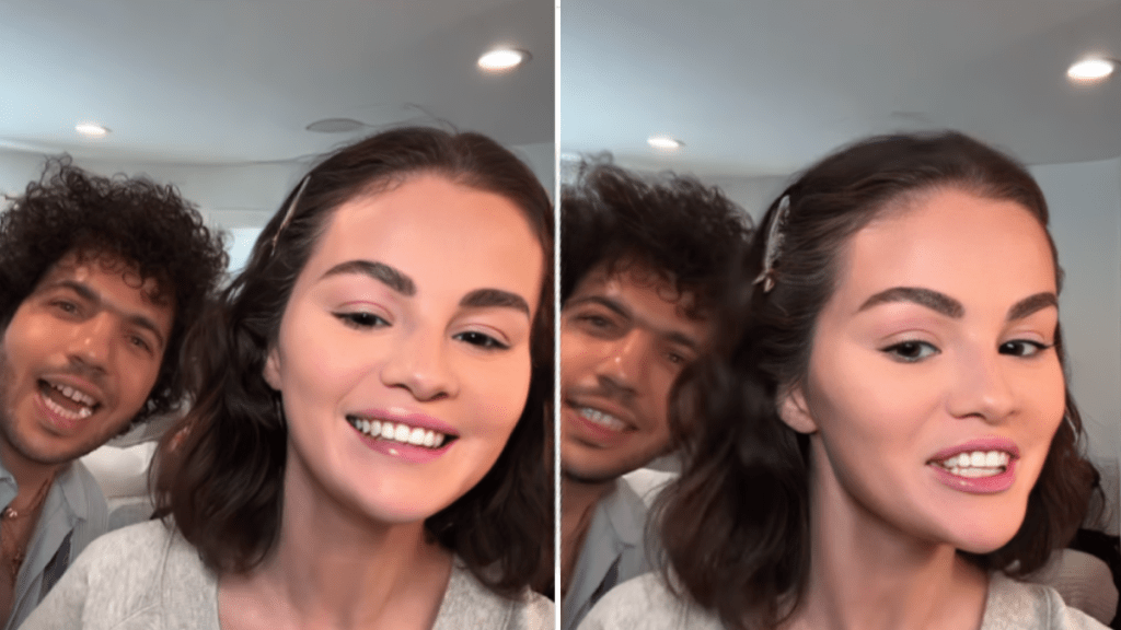 Selena Gomez Benny Blanco makeup video