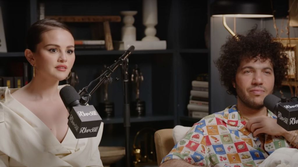Selena Gomez benny blanco jay shetty on purpose pdocast