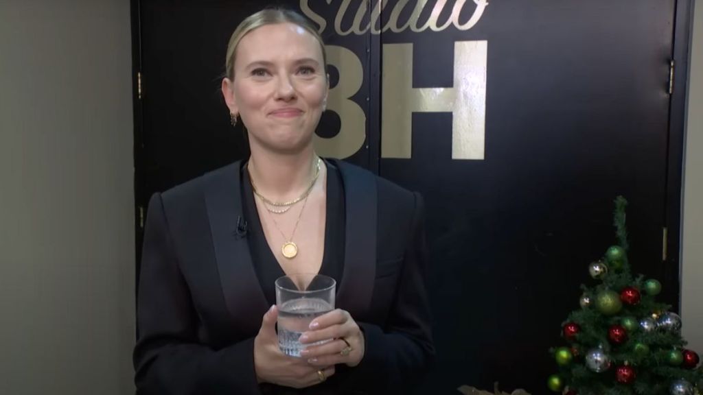 Scarlett Johansson SNL joke colin jost