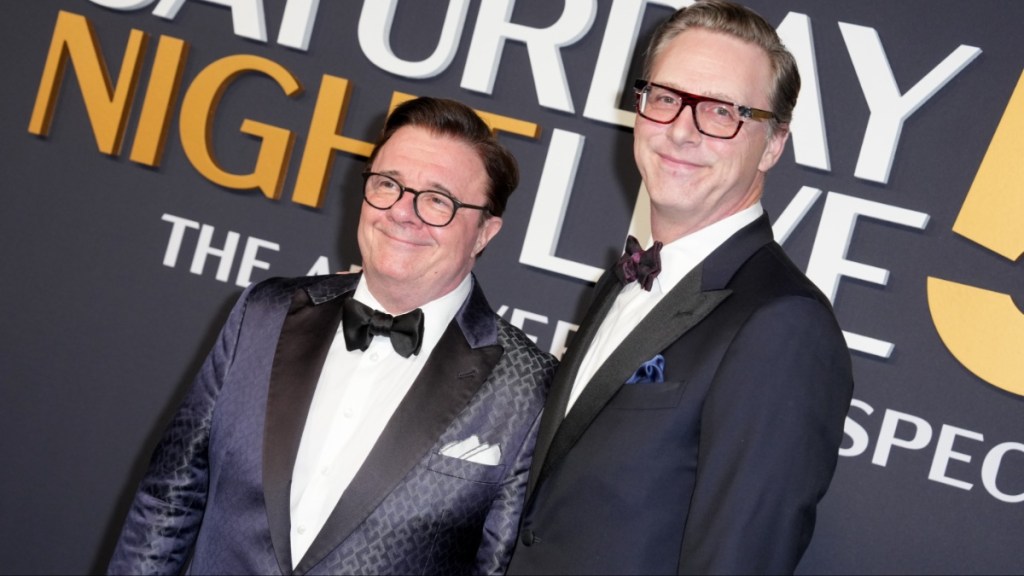 Devlin Elliott Nathan Lane husband