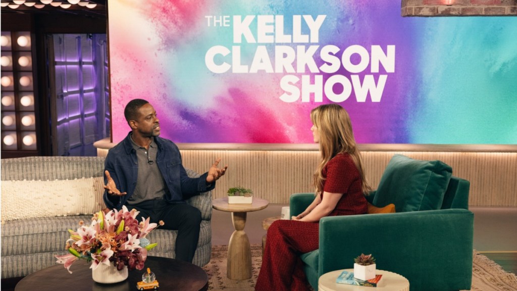 Kelly Clarkson Tears Up Over Sterling K. Brown's Confession About Middle Name
