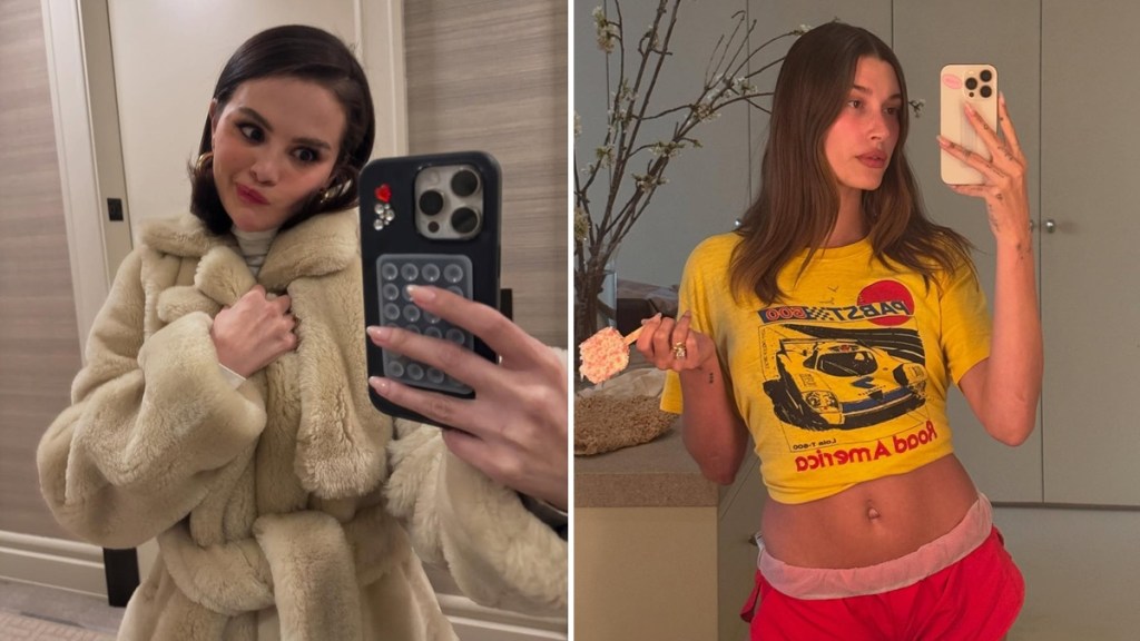 Selena Gomez Hailey Bieber