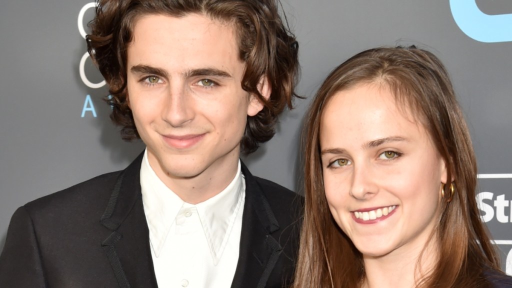 Timothee Chalamet Kylie Jenner sister