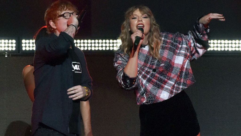 Ed Sheeran Taylor Swift photos