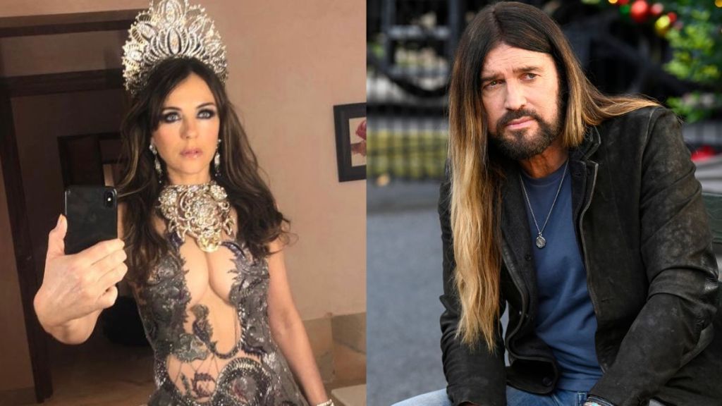 Elizabeth Hurley Billy Ray Cyrus dating