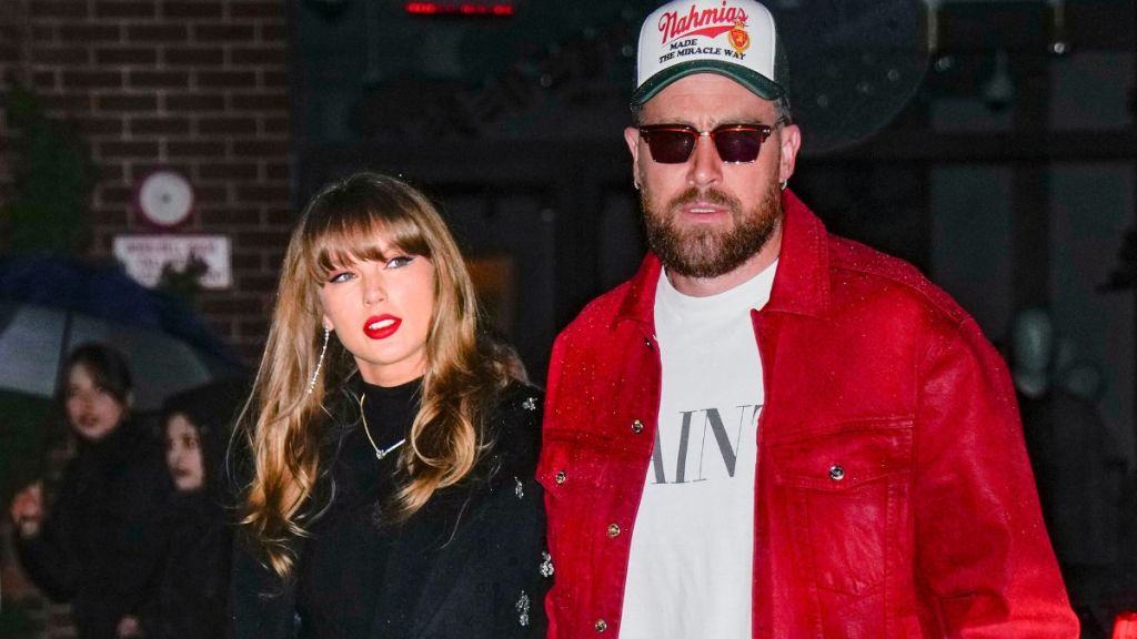 Travis Kelce Kanye West Taylor Swift tweet