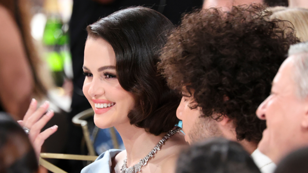 Selena Gomez & Benny Blanco Spotted at Knicks vs. Celtics Match