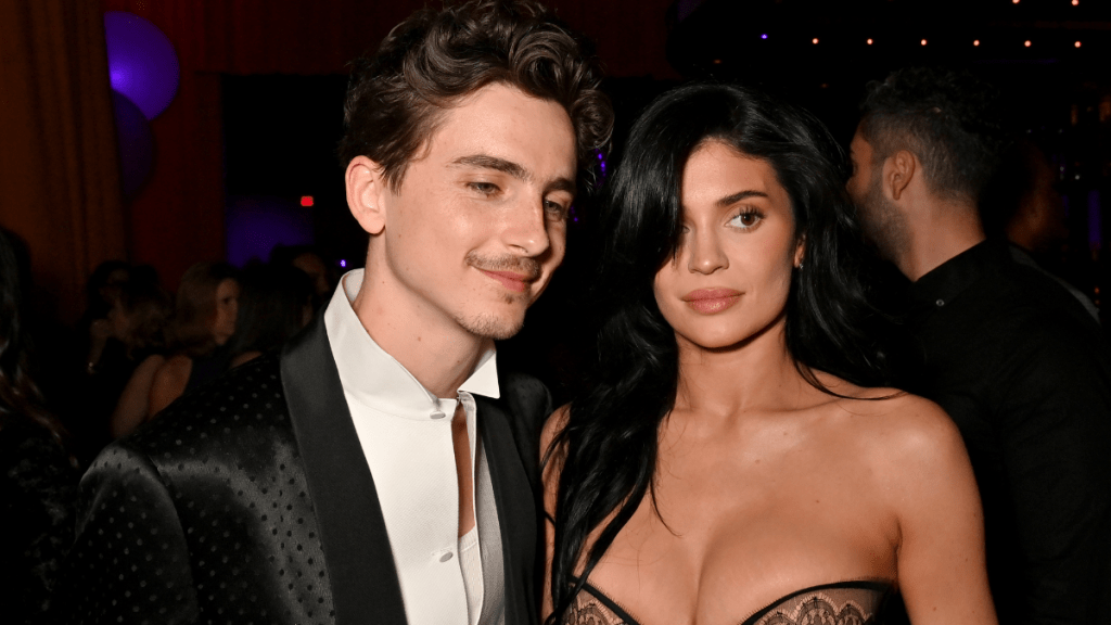 Timothee Chalamet and Kylie Jenner