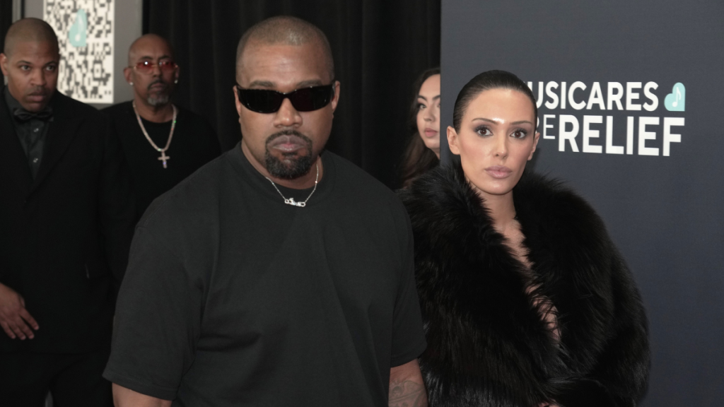 Bianca Censori and Kanye West