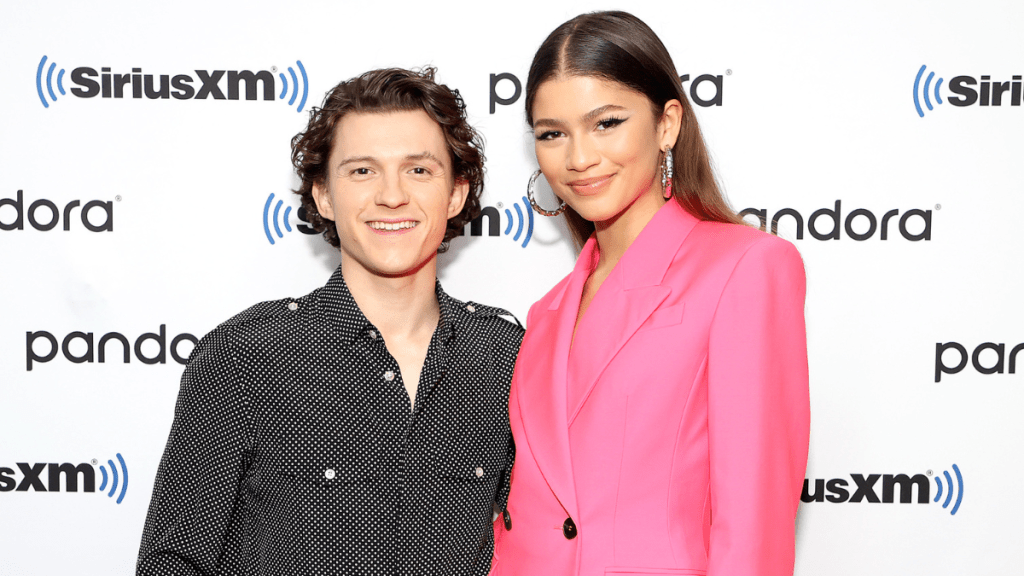 Zendaya and Tom Holland