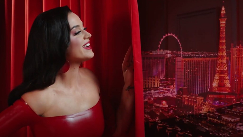 Katy Perry Suffers Wardrobe Malfunction in Las Vegas Concert