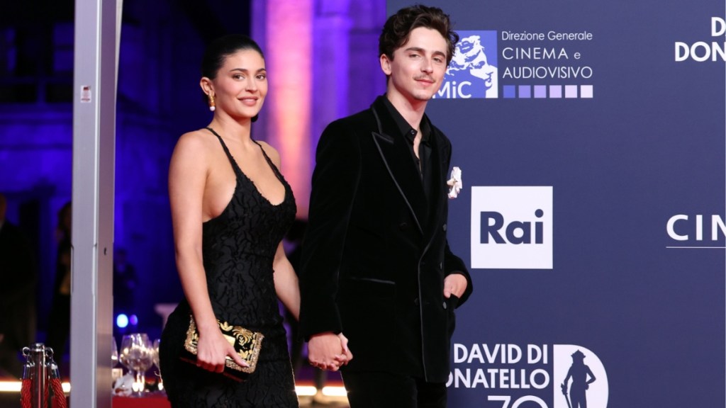 Timothée Chalamet & Kylie Jenner Make Their First Red Carpet Debut Together