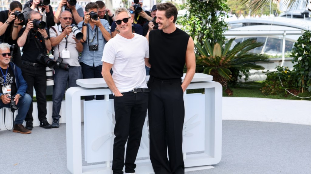 Pedro Pascal Stops Joaquin Phoenix From Waving at Fans