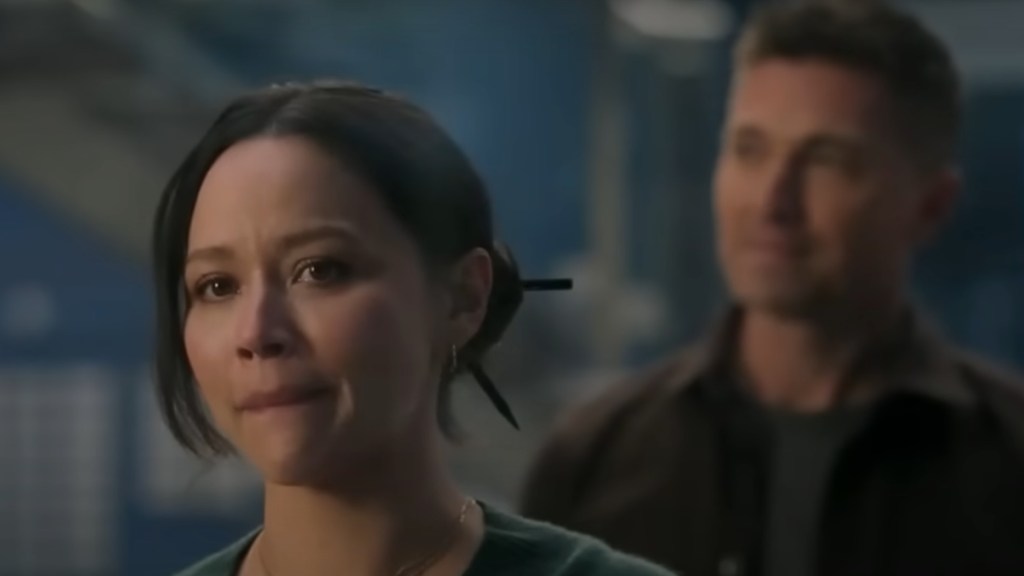 The Rookie Season 8 lucy tim chenford together