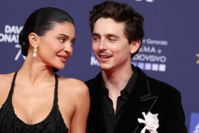 Timothee Chalamet & Kylie Jenner Share 'Awkward' Kiss Moment