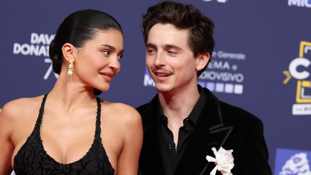 Timothee Chalamet & Kylie Jenner Share 'Awkward' Kiss Moment